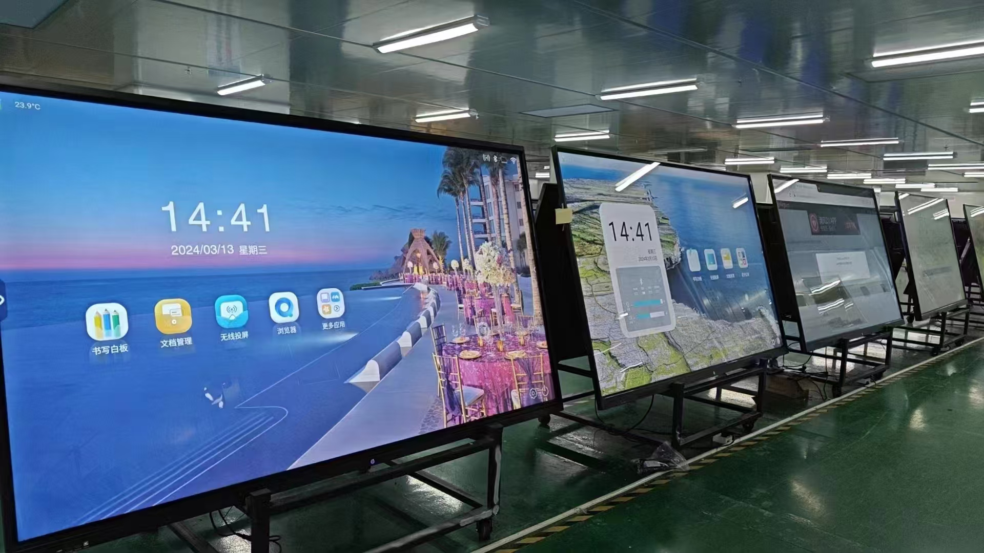成品测试老化车间