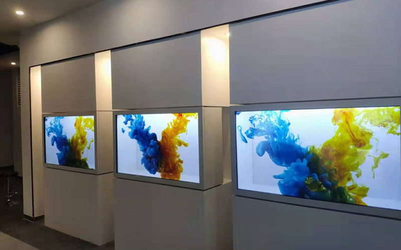 3D 透明柜助力商场空间美学升级案例